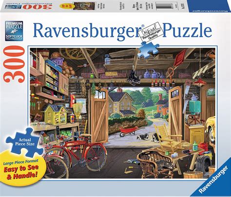 Grandpa's Garage (300 Pc Puzzle) - Kite and Kaboodle