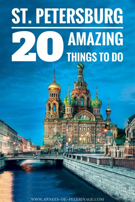 20 AMAZING things to do in St. Petersburg, Russia