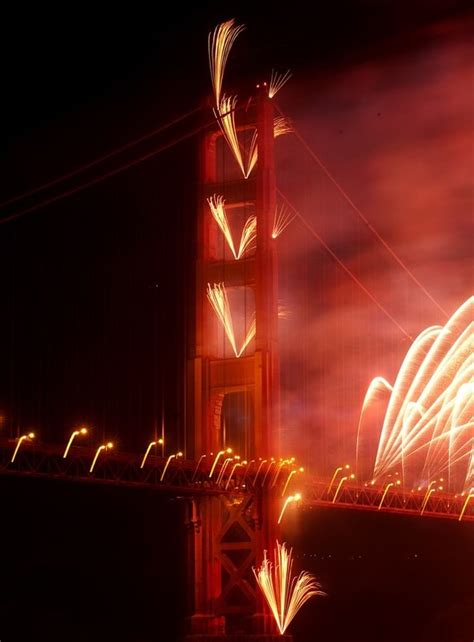 Fireworks light up Golden Gate Bridge on 75th birthday - NBC PhotoBlog | Golden gate bridge ...