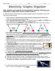 Physical-Science-Electricity-Graphic-Organizer-Accomodated-1dxah2l.docx - Student Name: Date ...