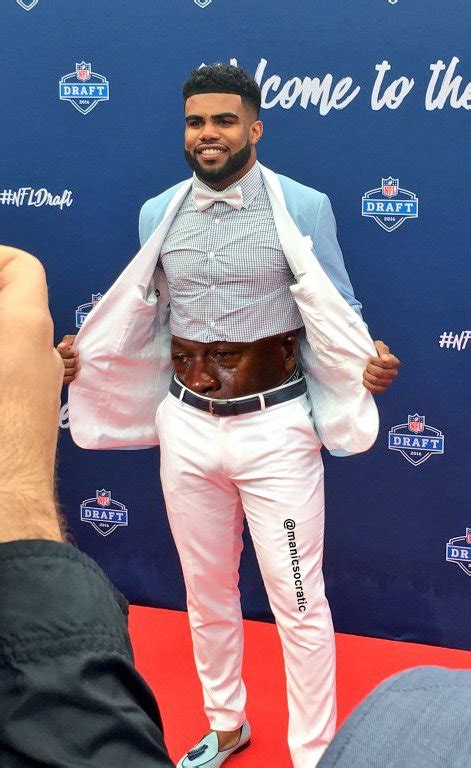 Ezekiel Elliott's Crop Top At The NFL Draft Brought Out The Best In Twitter Commentary