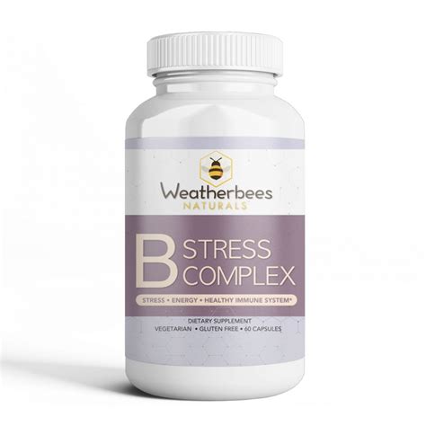 B Stress Complex – Vitamin B Complex – Weatherbees Naturals