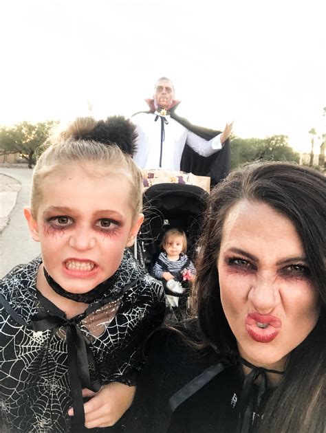 Sweet & Spooky \\ DIY Vampire Family Costume