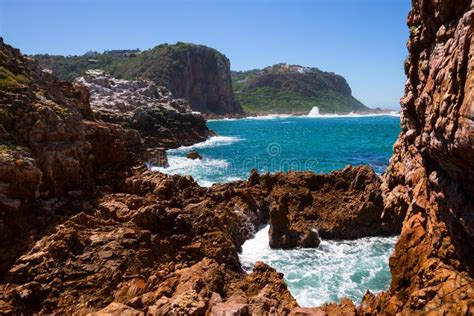 Featherbed Lagoon, Knysna, Featherbed Nature Reserve, South Africa Stock Photo - Image of ocean ...