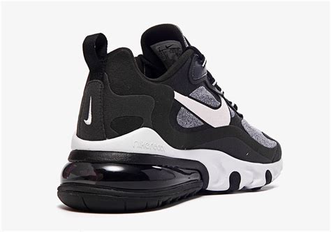 Nike Air Max 270 React Black Grey White AO4971-001 + AT6174-001 Release Date | SneakerNews.com