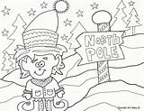 North Pole Coloring Pages sketch template