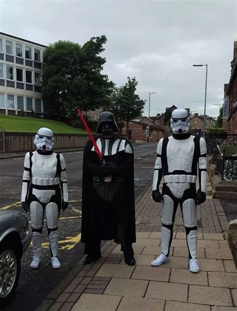 Star Wars funeral featuring Darth Vader and stormtroopers gives film fanatic a perfect send-off ...