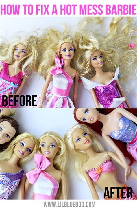 How To Restore Barbie Hair - Middlecrowd3