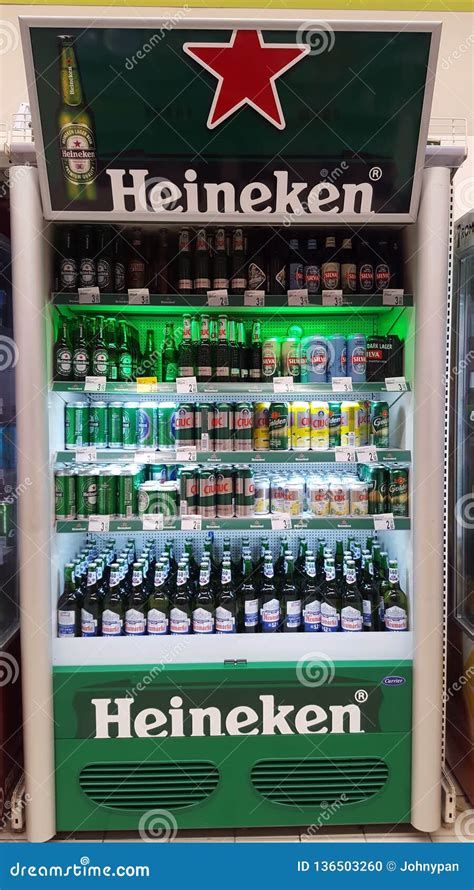 Heineken Beer for Sale in Supermarket or Bar Editorial Image - Image of ...