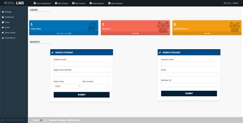 Library Management System Ui Design