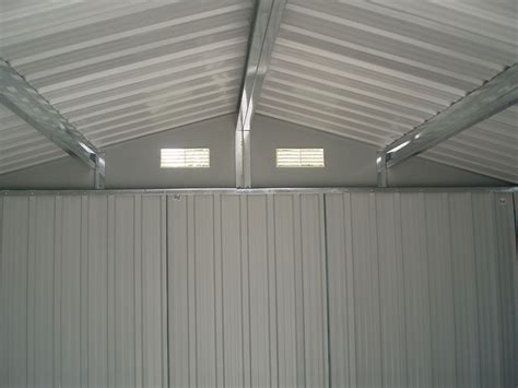 PME Metal Sheds - 10x14 Metal Shed / 10 ft x 14 ft Steel Storage Shed / 10x14 Arrow Metal ...