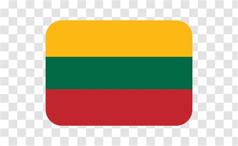 Flag Of Lithuania Emoji Poland - Symbol Transparent PNG