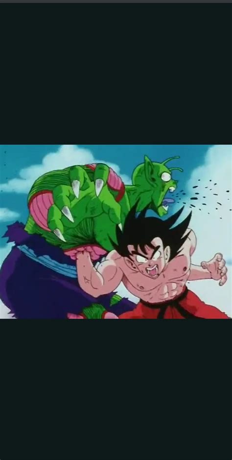 Goku punching piccolo Blank Template - Imgflip