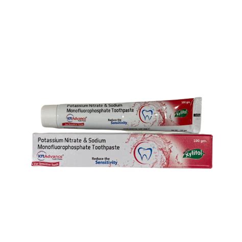 KFT Advance Toothpaste for Sensitive Teeth 100gm - Prem Medical