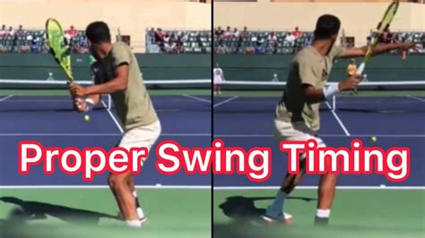 Proper Swing Timing For Topspin Forehand And Backhand (Advanced Tennis ...