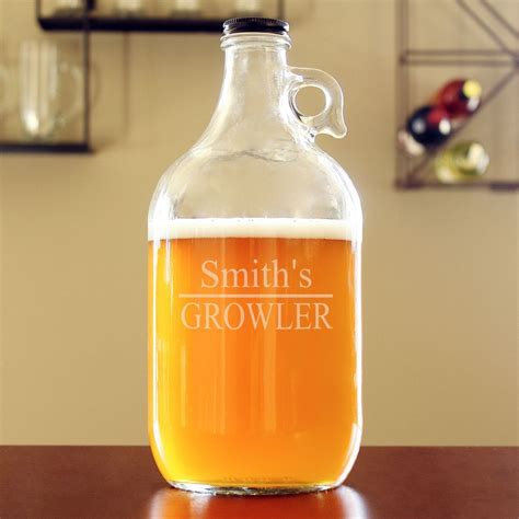 Personalized Home Brew Beer Growler | Beer growler, Home brewing, Beer brewing