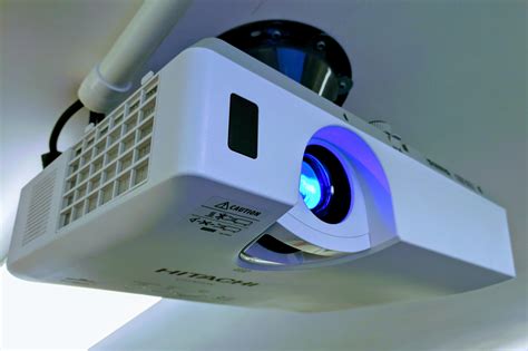 Projector for schools and speaker systems for use in school halls