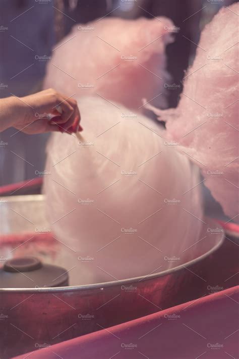 cotton pink sugar | High-Quality Holiday Stock Photos ~ Creative Market