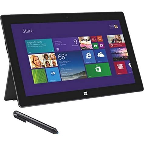 Refurbished Microsoft Surface Pro 1 Tablet 128 GB Hard Drive, 4 GB RAM ...