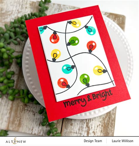 Quick and Easy Christmas Card - Altenew Blog