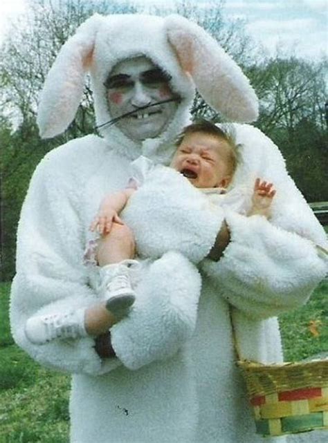 37 Creepy Easter Bunny Pics That'll Make Ya Fill Your Basket | Team Jimmy Joe | Easter bunny ...