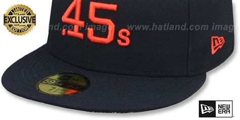 Houston Colt .45s 1962 COOPERSTOWN BLACKDANA BOTTOM Fitted Hat