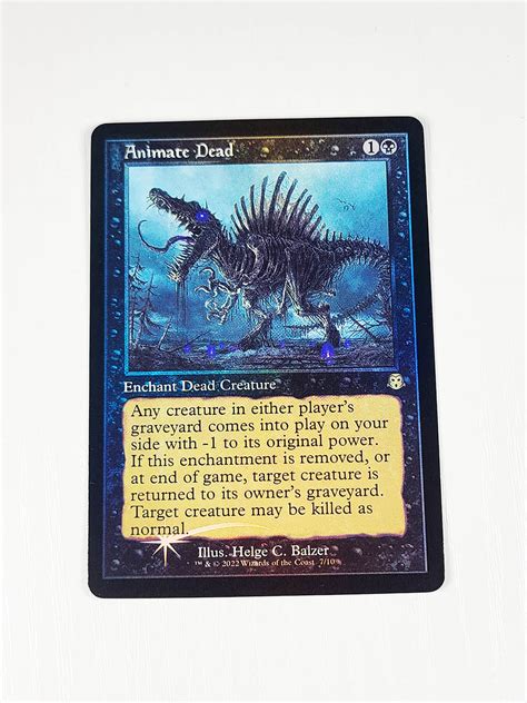 Animate Dead Judge 2022 foil from Judge Gift Cards 2022 (P22) MTG ...