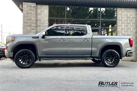 GMC Sierra with 20in Black Rhino Pinnacle Wheels exclusively from Butler Tires and Wheels in ...