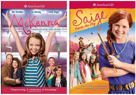 American Girl Movies - McKenna and Saige for $3.96