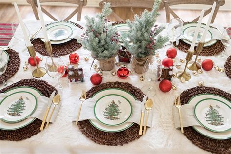 Stunning Christmas Table Setting Ideas with Macy's | Fancy Ashley