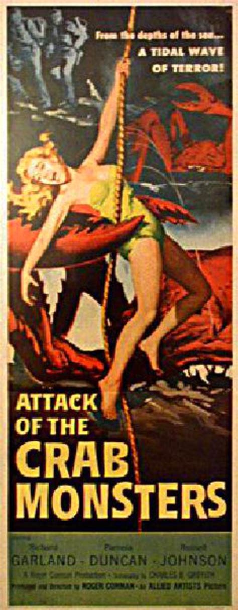 Attack of the Crab Monsters 1957 U.S. Insert Poster - Posteritati Movie ...