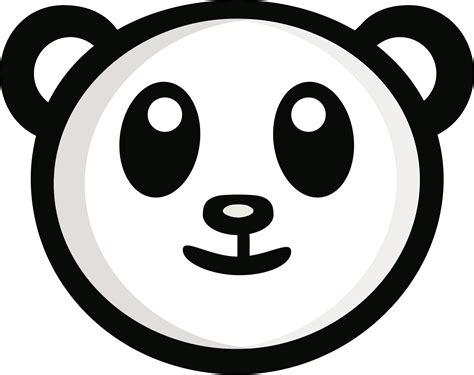 Panda Logo PNG Transparent & SVG Vector - Freebie Supply