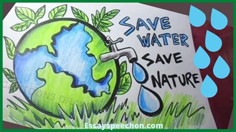 29 Poster On Save Water Easy To Draw With Slogans Quo - vrogue.co