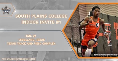 South Plains College Track & Field Set to Open Indoor Season Friday in ...