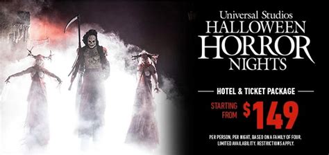 Halloween Horror Nights™ Hotel & Ticket Package - Universal Studios Orlando Vacation Packages ...