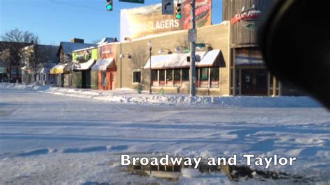 Fort Wayne Winter Storm Traffic 1-7-14 - YouTube