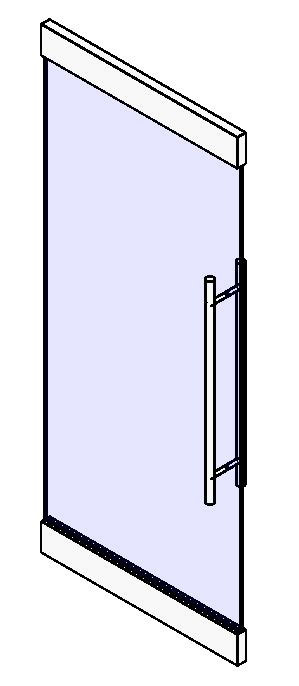 Curtain Wall Panel Door In Revit | Free Download! (216.00 KB) | Library ...