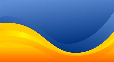 Blue and orange wave background 9669415 Vector Art at Vecteezy