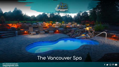 San Juan Pools | The Vancouver Spa - A Spacious Fiberglass Spa