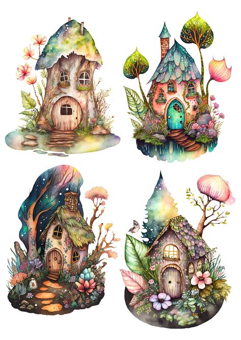 Decoupage, Paper Mulberry, Art Et Illustration, Fairy Land, Fairy Houses, Rice Paper, Art ...