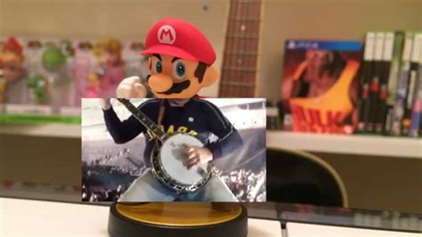 NoPUNintendo - Metal Mario amiibo style - YouTube