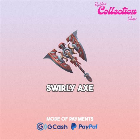 Swirly Axe | Murder Mystery 2 | MM2 | Roblox on Carousell