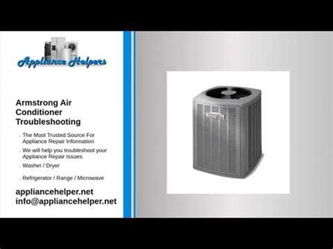 armstrong air conditioner troubleshooting - YouTube