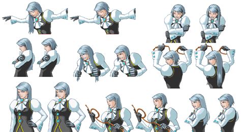 Franziska Von Karma Sprite Sheet