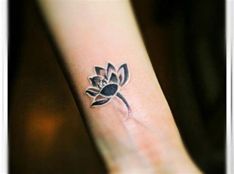 A Black And White Lotus Flower Tattoo. A lotus flower symbolizes re-birth, new beginnings. I ...