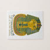 Tutankhamun mummy, the ancient King Tut of Egypt Jigsaw Puzzle | Zazzle