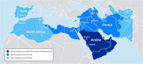 Islam Empire Map