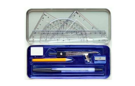 Compass and Protractor Set - hardly used these at school but had to have them | School kit ...