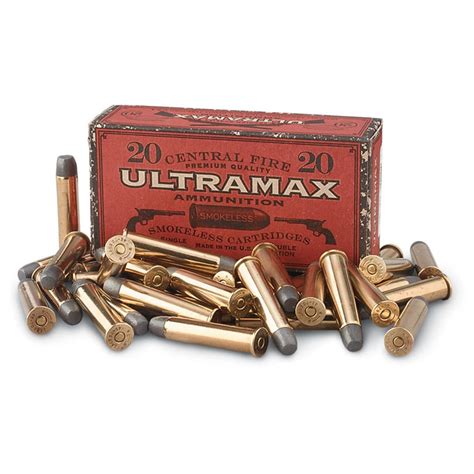 20 rounds .45-70 Cowboy Action 405 Grain Long Range Rifle Ammo - 81281 ...