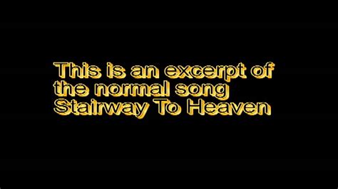 Stairway To Heaven Backwards! Satanic Message - YouTube